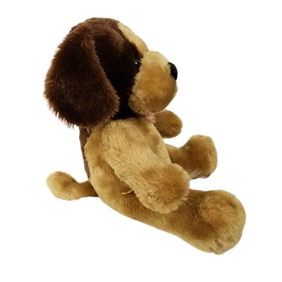 Build A Bear Dog Chocolate Lab Labrador Plush Puppy 2013 BABW 14" Stuffed Animal - Picture 3 of 10